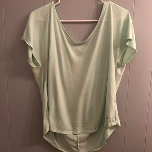 Open back active top